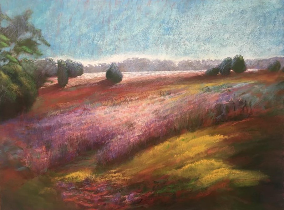 First Light Painting the Dew